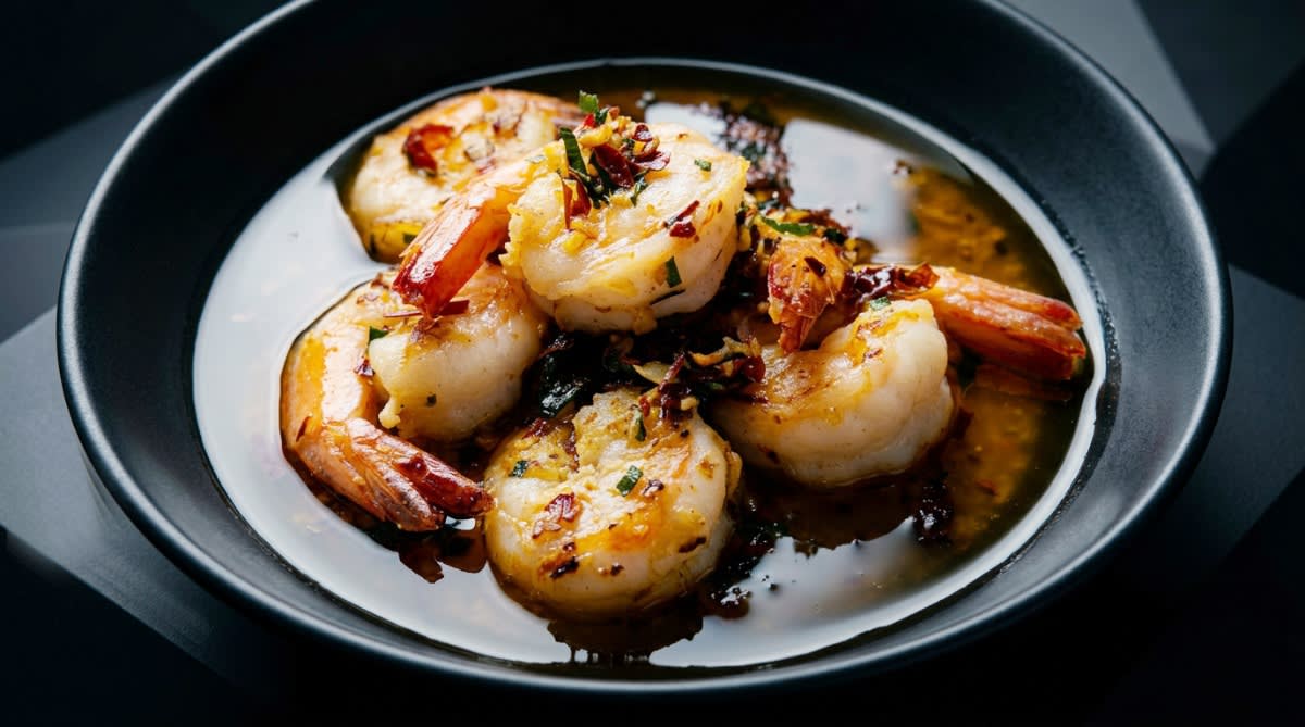 Epic Shrimp Scampi in garlic butter