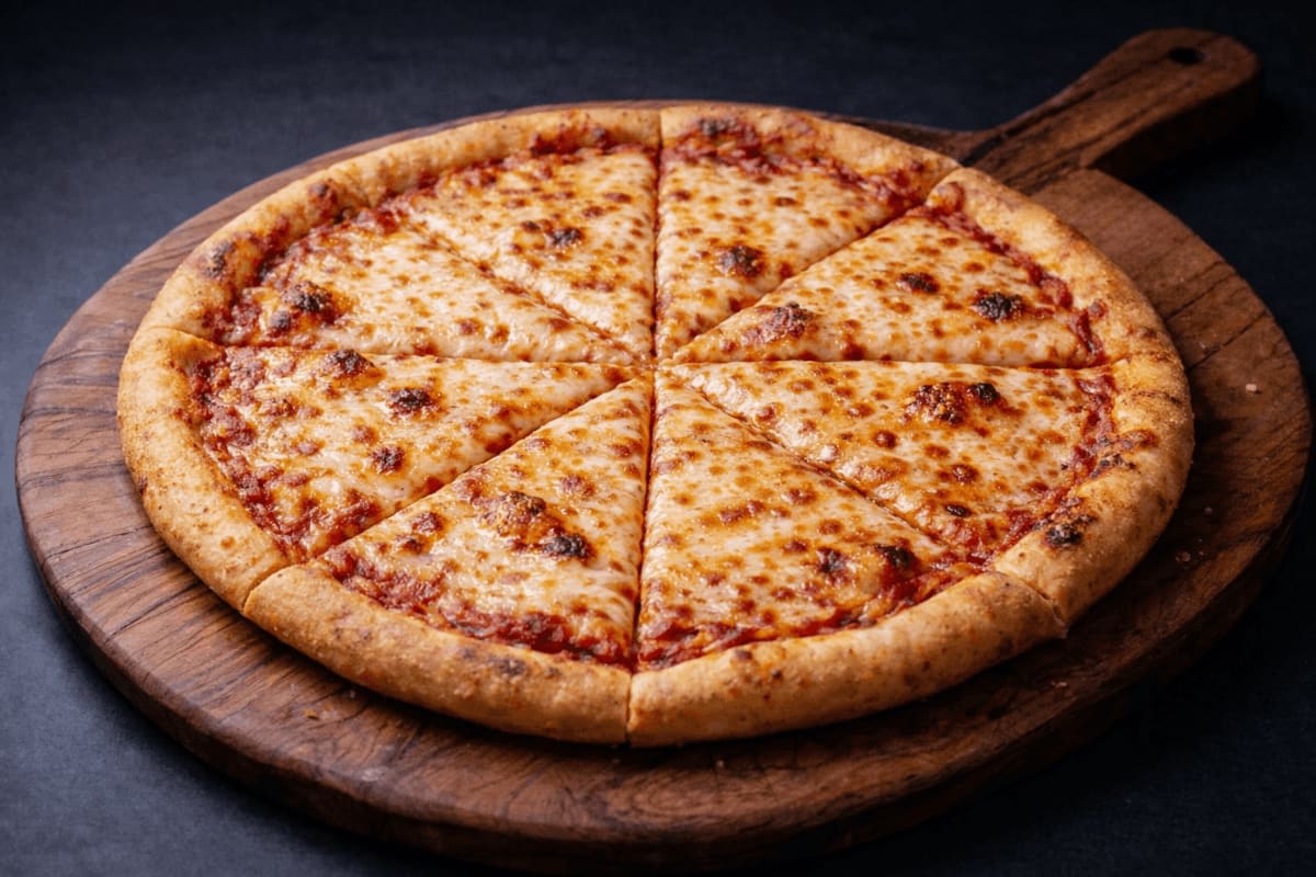 New York-style pizza from Epic Pizza & Pasta